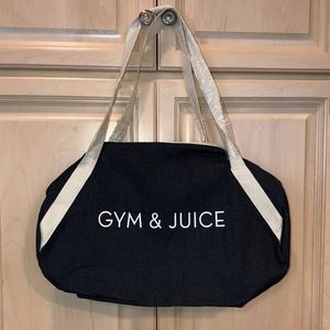 Gym Bag Denim Tote